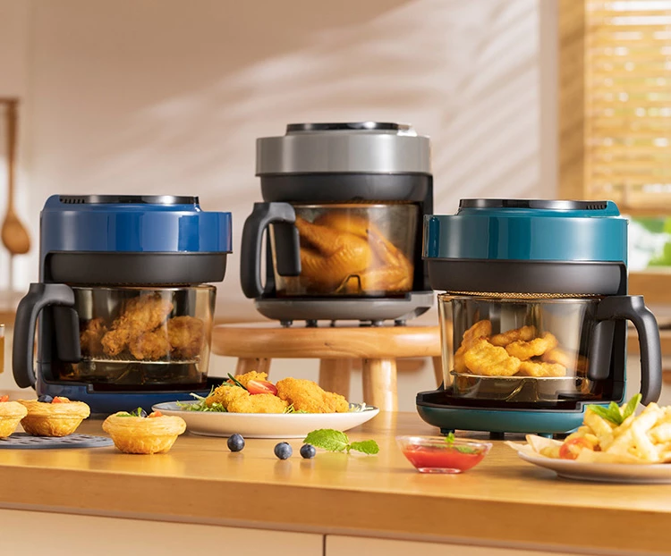 4.2L 1500w  220v-50Hz air fryer with led touch screen